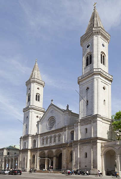 Ludwigstrae - La Ludwigskirche