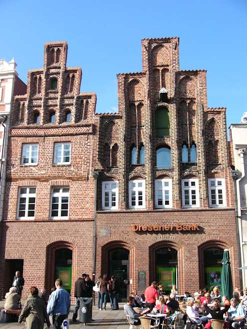 Luneburgo - le case del centro storico