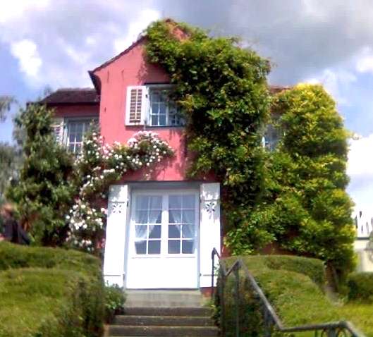 Meersburg - la casa di Annette von Droste-Hlshoff