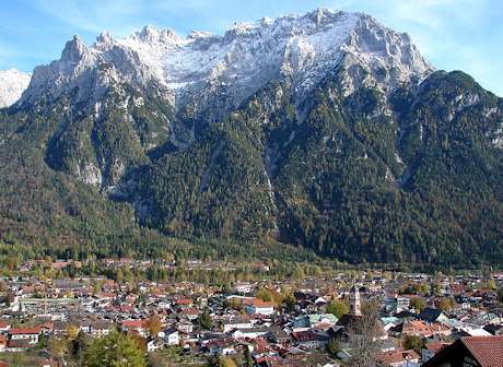 Mittenwald, ai piedi del massiccio dei Karwendel