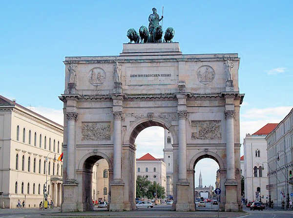 Monaco di Baviera - Ludwigstrae - Siegestor