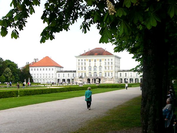 Il parco del castello di Nymphenburg