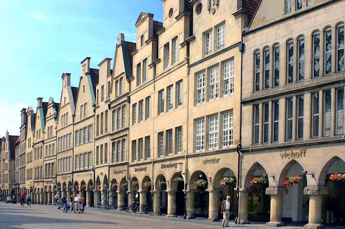 I palazzi sul Prinzipalmarkt