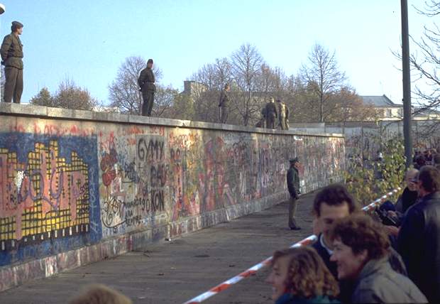 La caduta del muro di Berlino