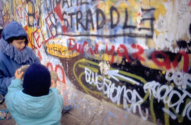 La caduta del muro di Berlino