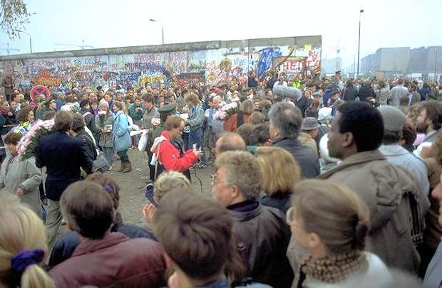 La caduta del muro di Berlino