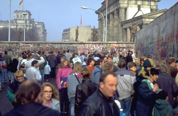 La caduta del muro di Berlino