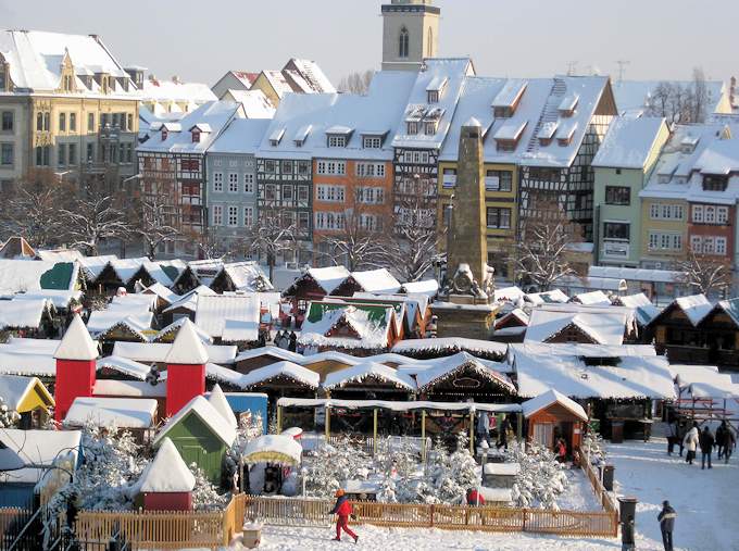 I mercatini di Natale a Erfurt