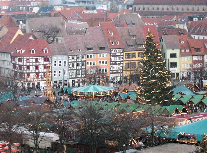 I mercatini di Natale a Erfurt