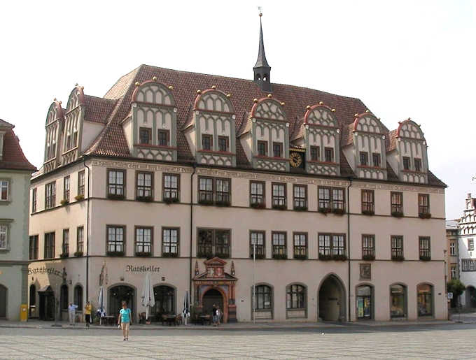 Il municipio di Naumburg