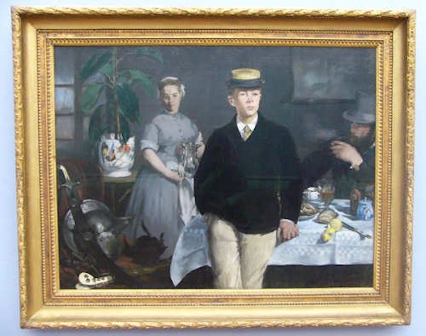 Edouard Manet: Colazione nell'atelier