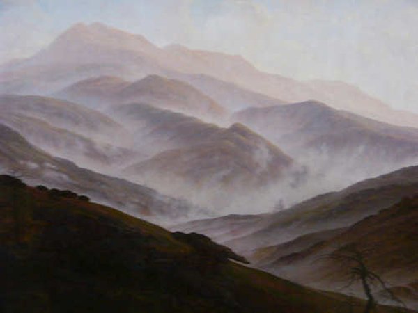 Caspar David Friedrich: Paesaggio del Riesengebirge