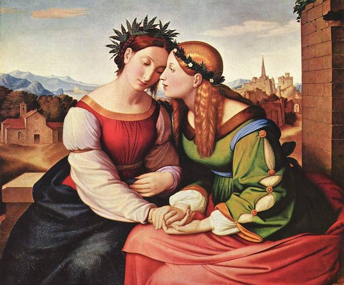 Friedrich Overbeck: Germania und Italia