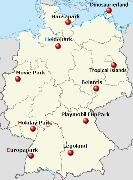 I 10 parchi di divertimento pi belli della Germania