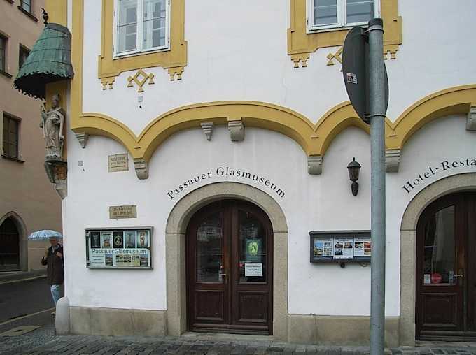 Il Glasmuseum (museo del vetro) di Passavia