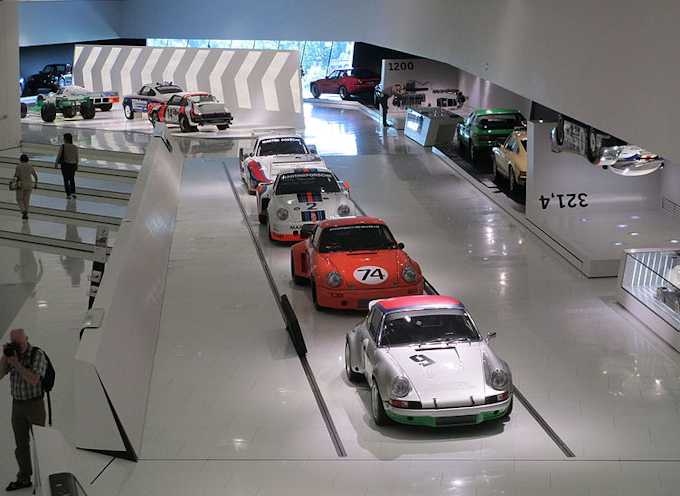 Il museo della Porsche a Stoccarda