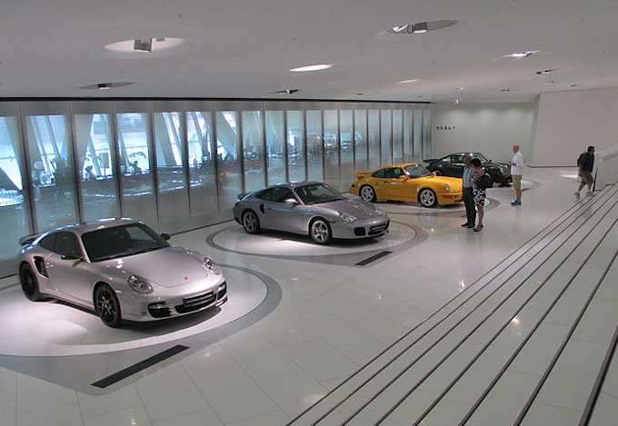 Il museo della Porsche a Stoccarda
