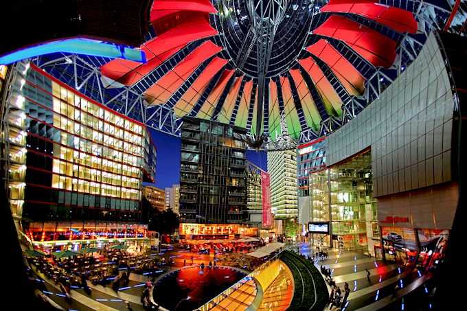 Berlino, Potsdamer Platz, Sony-Center