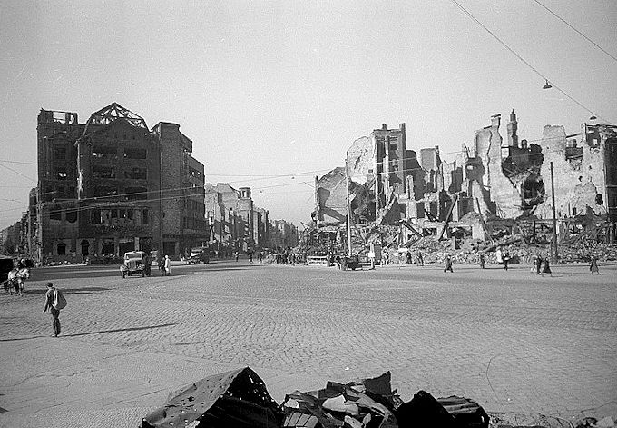 Berlino, Potsdamer Platz, 1945