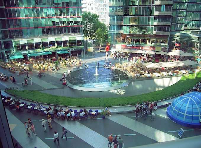 Berlino, Potsdamer Platz, Sony-Center