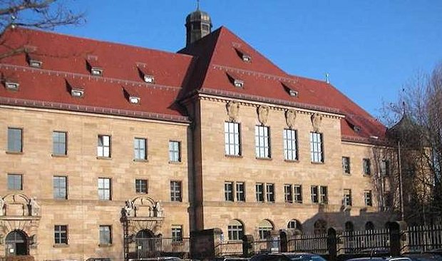 Il palazzo di giustizia di Norimberga