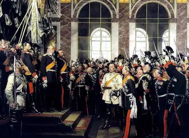 1871: la proclamazione di Guglielmo I a Imperatore tedesco