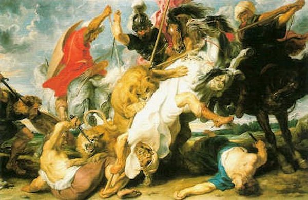 Pieter Paul Rubens: Caccia al leone
