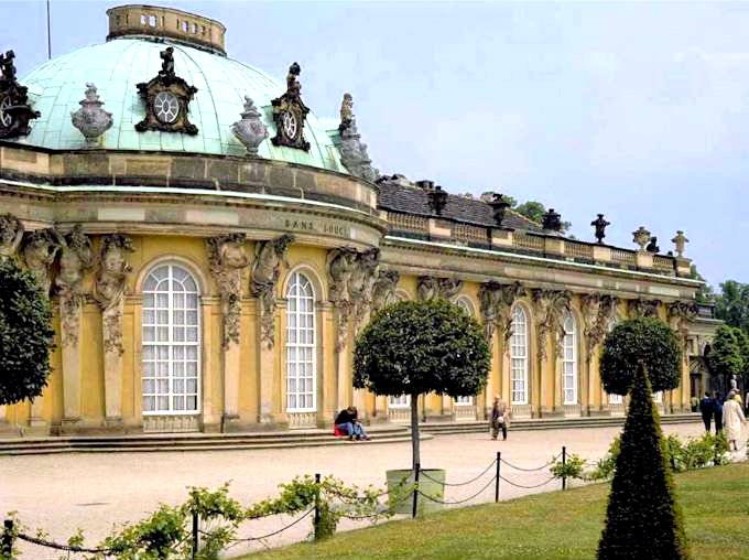 Il castello Sanssouci