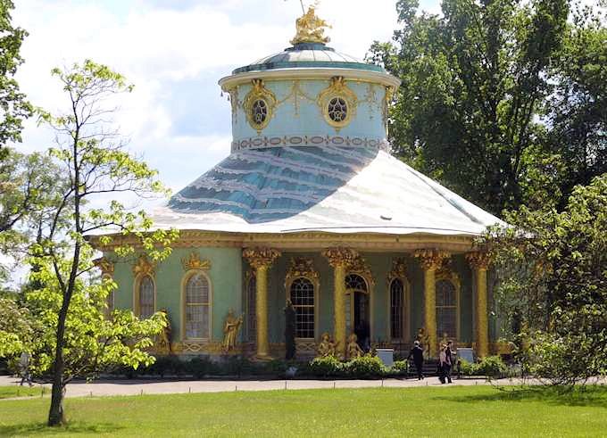 "Chinesisches Teehaus" (Casa del Te cinese)