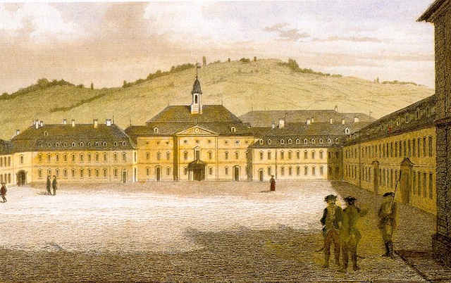 La "Karlschule", scuola militare del duca di Württemberg