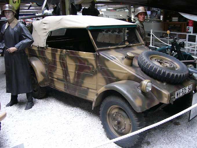 La cosiddetta "Kübelwagen" tedesca della seconda guerra mondiale