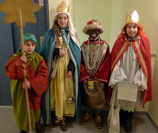 Un gruppo di "Sterninger" a Waldkirch (Baden-Wrttemberg)