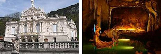 Linderhof - La grotta di Linderhof