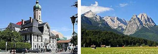 Garmisch-Partenkirchen - Alpspitze e Waxenstein