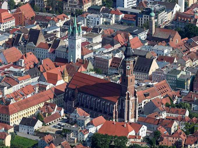 Il centro di Straubing