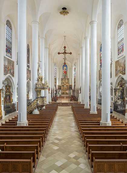 La chiesa St. Jakob a Straubing