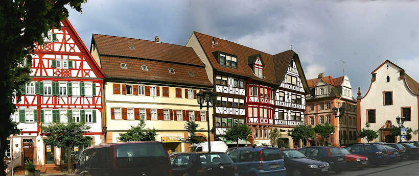 Tauberbischofsheim - La piazza del mercato