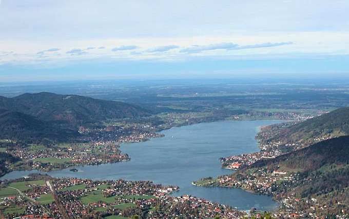 Il lago Tegernsee