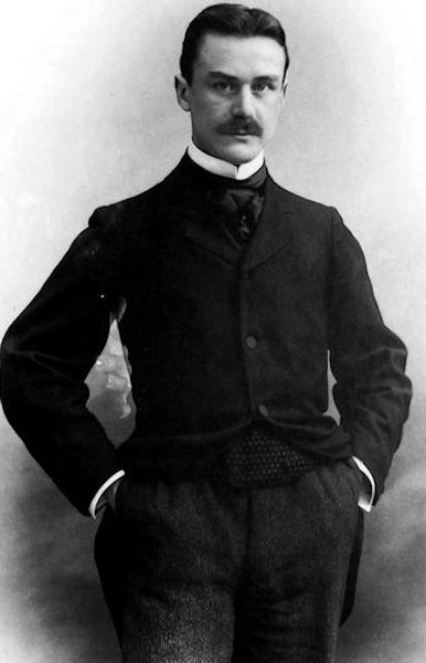 Thomas Mann, nel 1900, a 25 anni