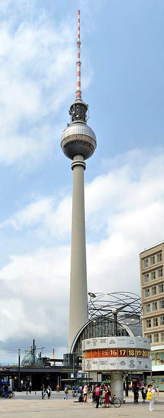 La torre della televisione di Berlino