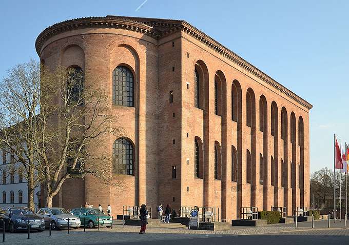 Treviri: la Basilica Palatina di Costantino