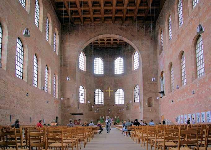 Treviri: la Basilica Palatina di Costantino