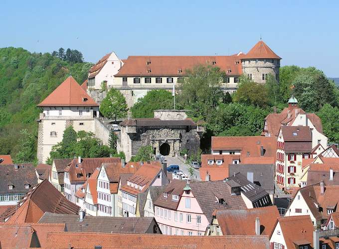 Il castello Hohent�bingen