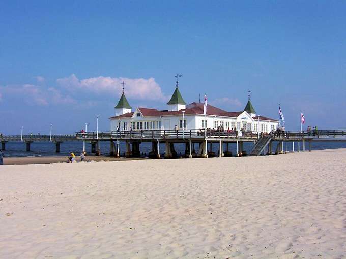 Sulla spiaggia di Ahlbeck (Usedom)