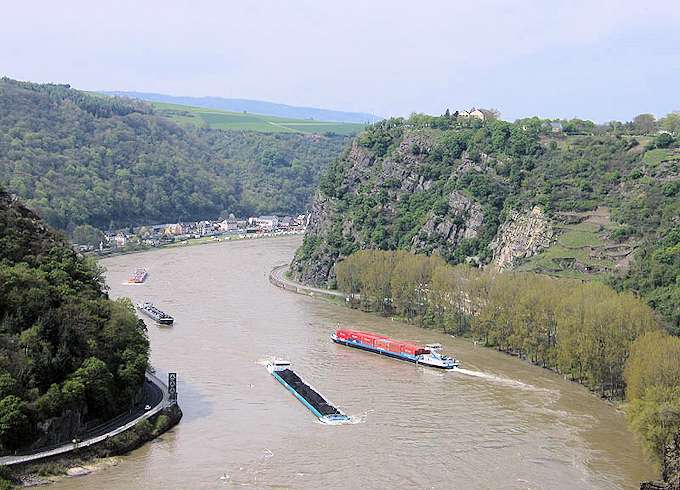 La valle del Reno