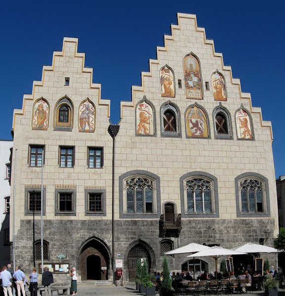 Il municipio di Wasserburg