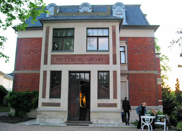 Weimar, la Villa Silberblick con il museo di Friedrich Nietzsche