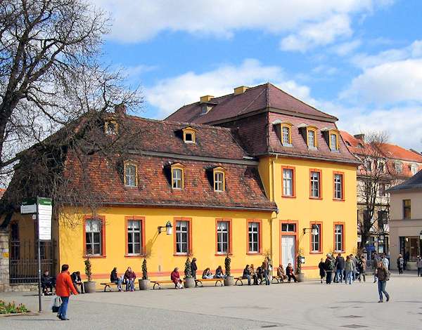 Weimar - il "Wittumspalais", la casa della duchessa Anna Amalia.