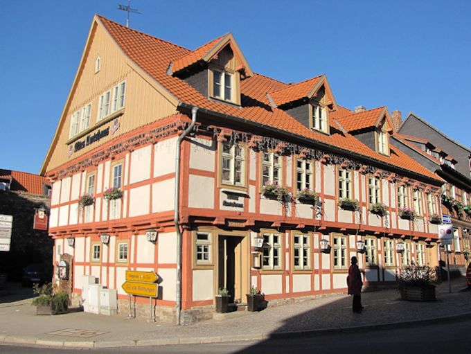 La casa "Altes Amtshaus" (vecchia casa comunale)