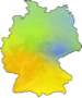 Le zone climatiche della Germania